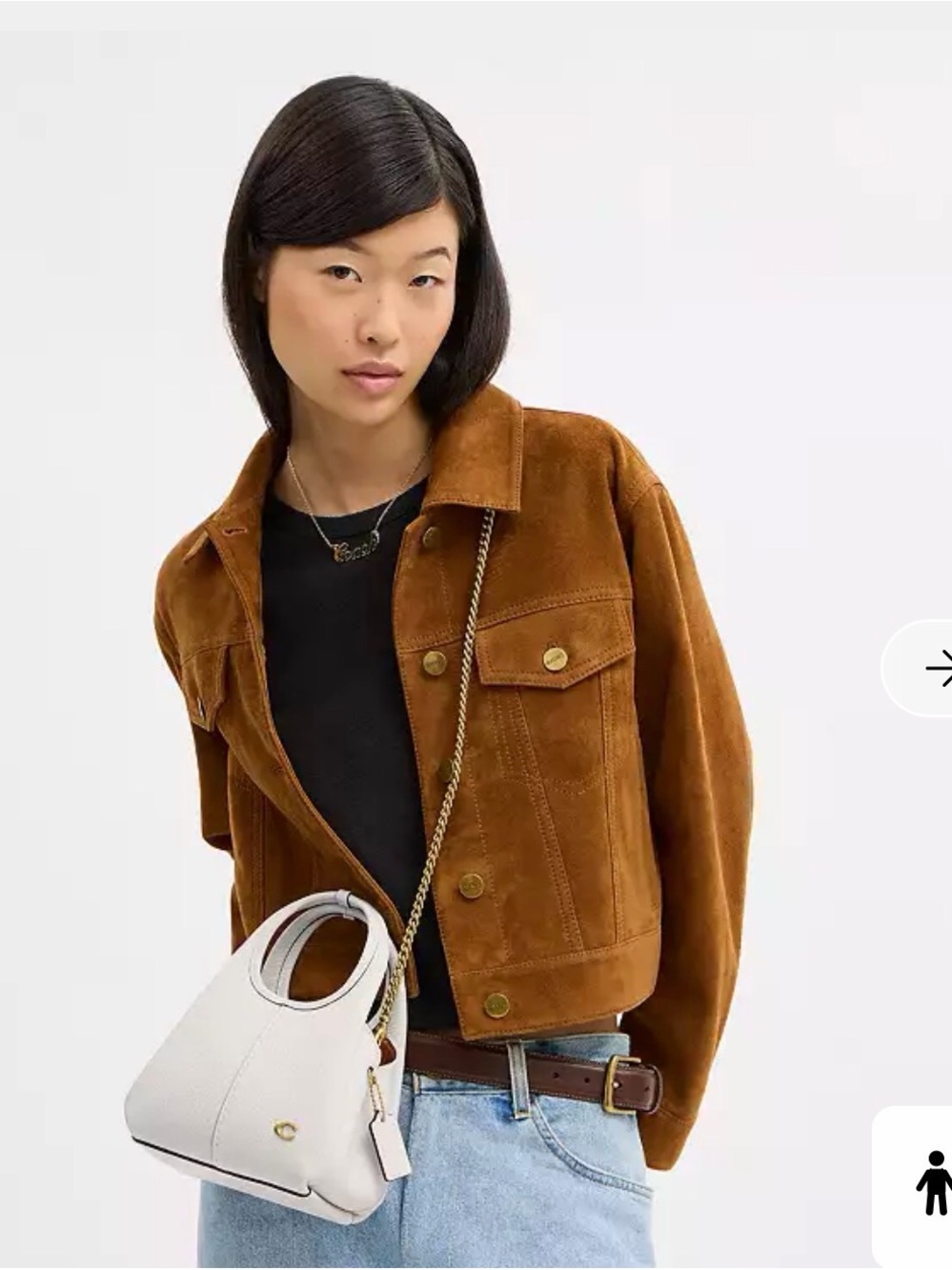 Coach Tea Rose Lara 19 NWT - Picture 10 of 10